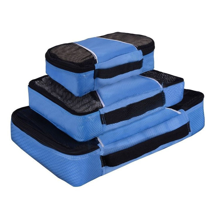 2x 3pk Packing Cubes Blue