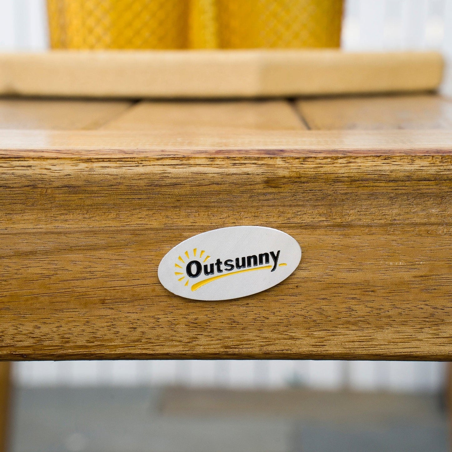 3-Pieces Picnic Bench Set with Table and 2 Benches