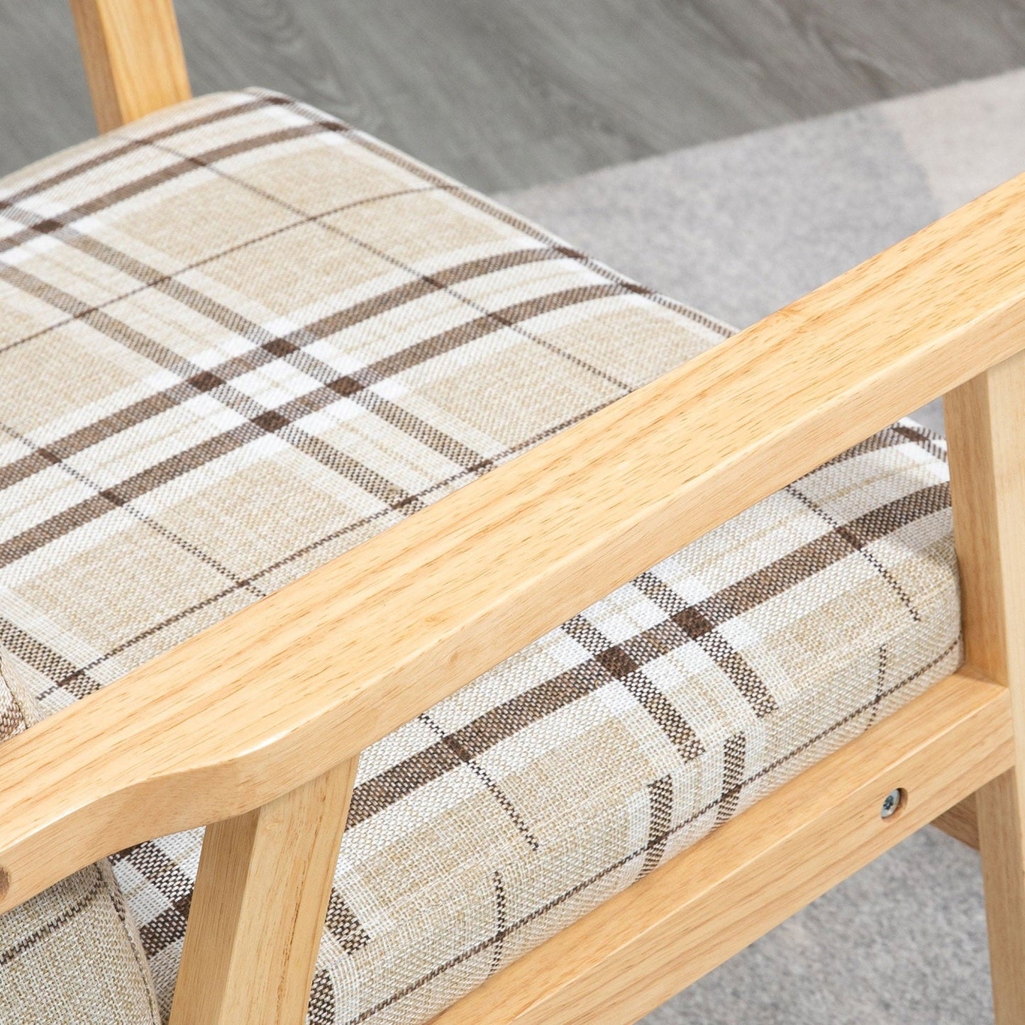 Modern Accent Chairs with Cushioned Seat