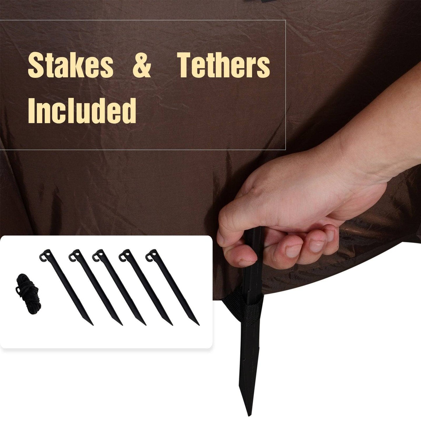 Inflatable Halloween Floating Ghost Tree with LED Light Outdoor Decoration 8FT 2.4m