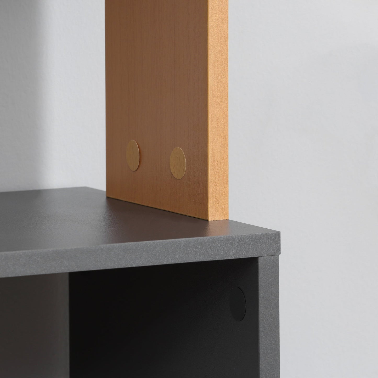 Modern 5-Tier Bookshelf