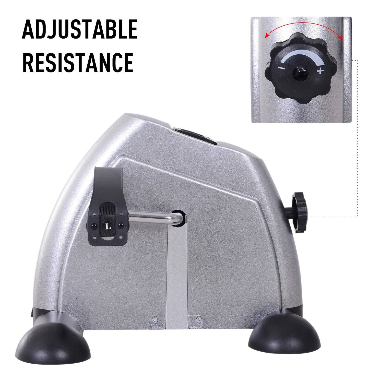 Mini Exercise Bike Under Desk Bike Fitness W/LCD Display